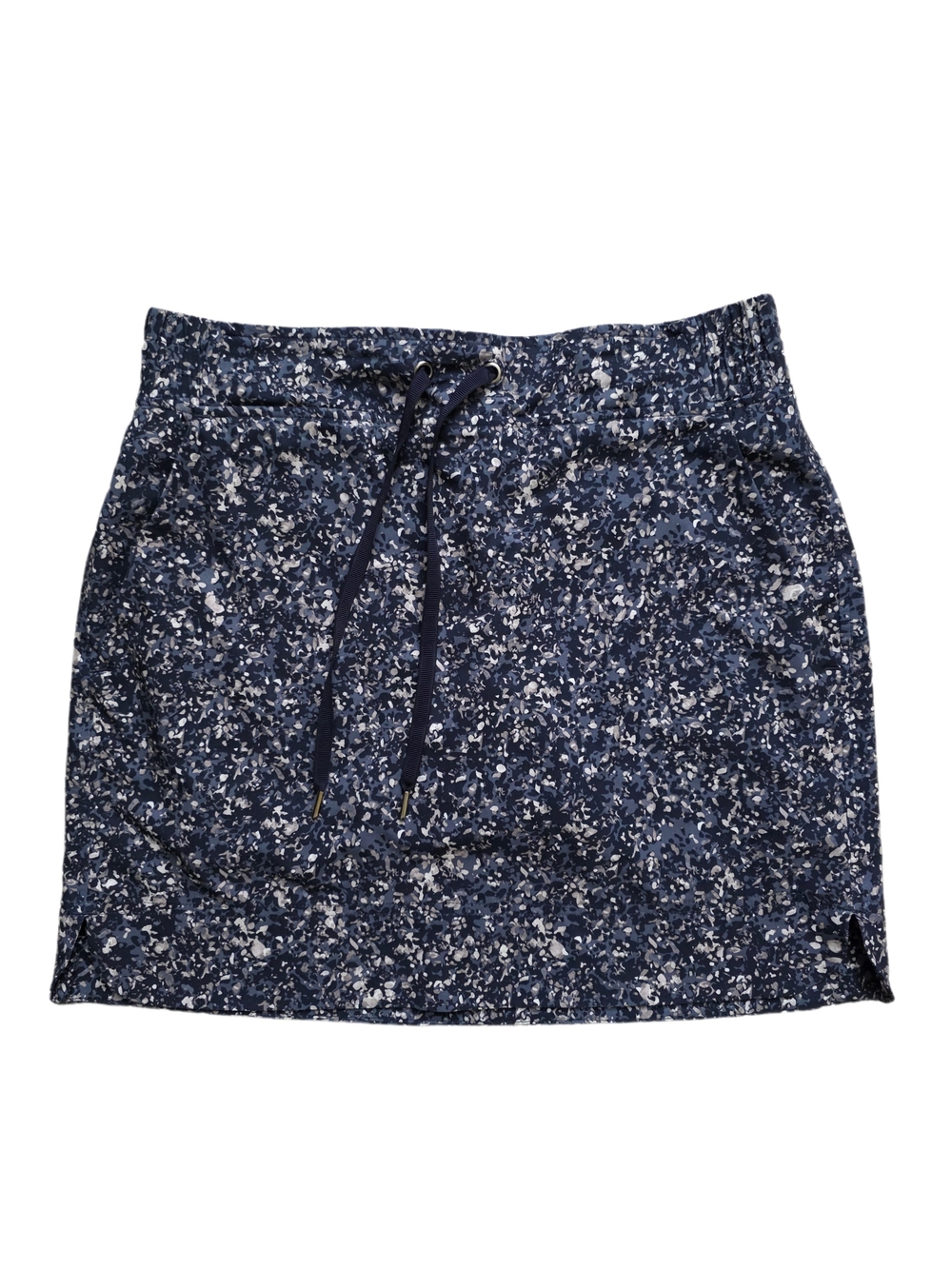 Athleta Midtown Skort Blue Gray Speckled Print Athletic Size 4